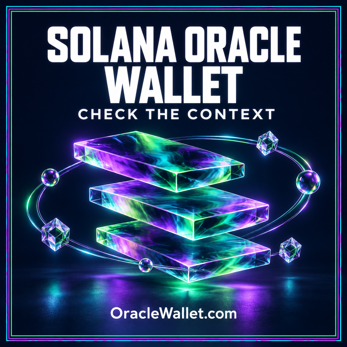 Solana Oracle Wallet Guide: Accounts, Feeds, and Transaction Checks — OracleWallet.com neon featured artwork